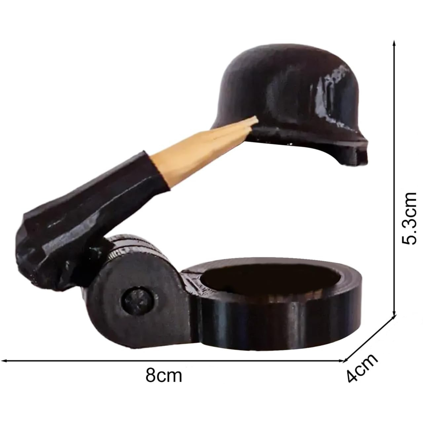 Salutierender Bierflaschen-Cap